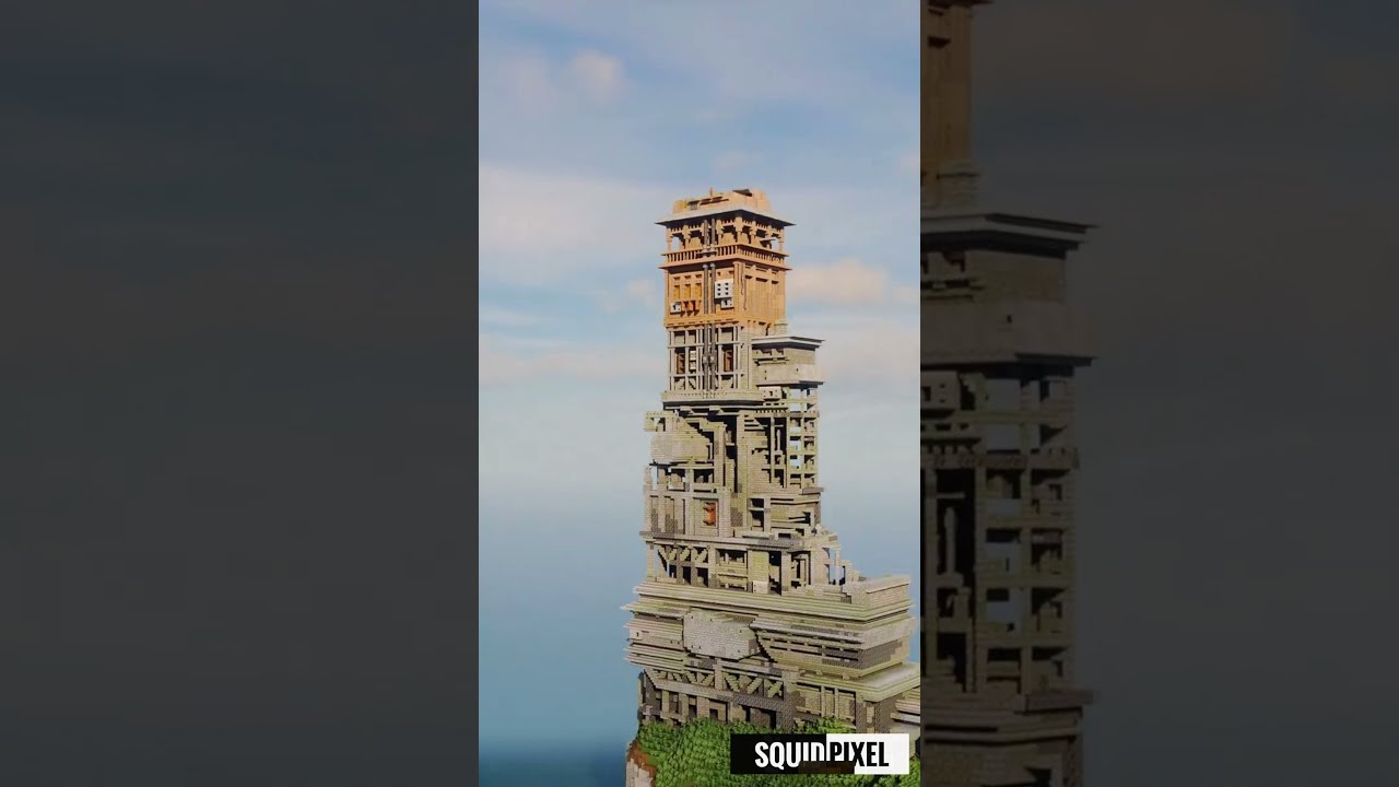 Minecraft Dystopian Factory Build....