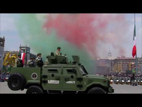 El presidente López Obrador autoriza el inicio del Desfile Cívico Militar | Imagen Noticias
