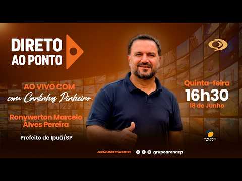 PROGRAMA DIRETO AO PONTO direto do 9º Conexidades com Rony Pereira, prefeito de Ipuã/SP.