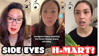 SIDE EYES IN  ASIAN SUPERMARKETS