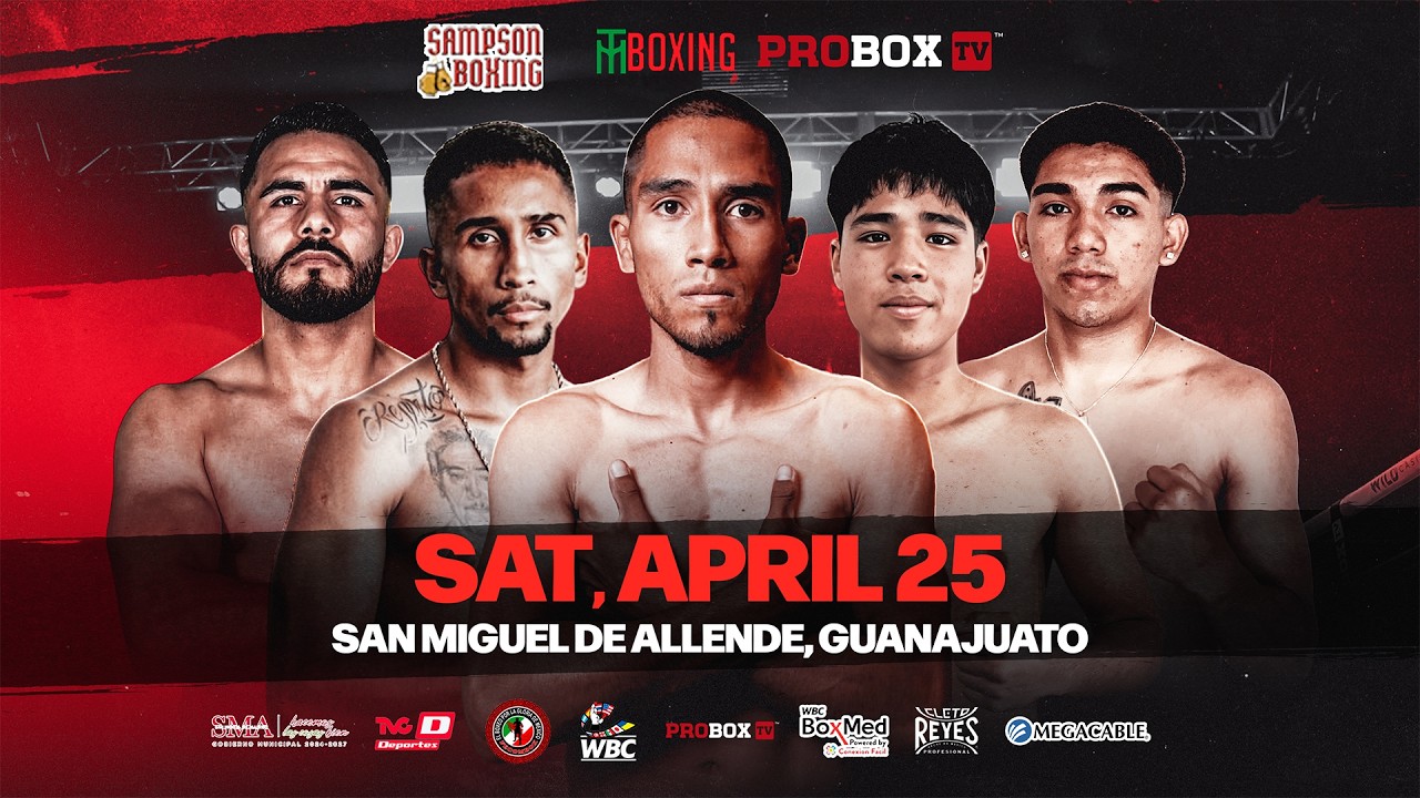 ProBox TV | LUCERO JR vs SANTOYO | San Miguel de Allende, Mexico