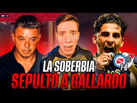 Di Carlo has to fire Gallardo today! Analysis: Argentinos 1-0 River