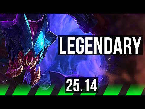 REK'SAI vs NOCTURNE (JGL) | 69% winrate, 15/2/12, Legendary | NA Master | 25.14