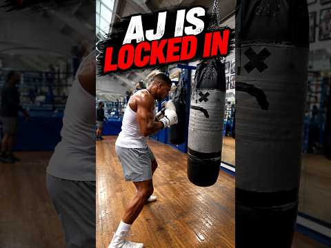 🔥Anthony Joshua’s Brutal Bag Work Before Fury 🔥#Boxing #FuryVsJoshua #Shorts #boxing #anthonyjoshua