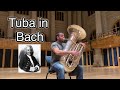 Bach Cello Suíte 2 : Sarabande - tuba solo