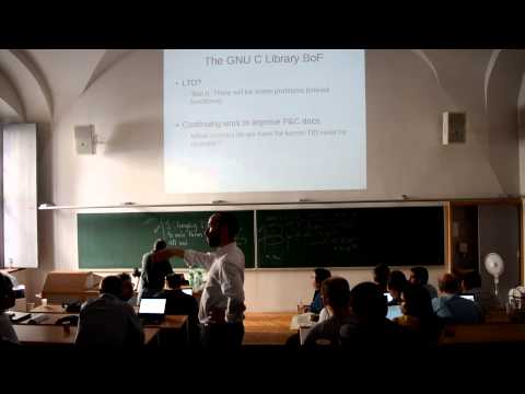 GNU Tools Cauldron 2015 - GNU C Library BOF.