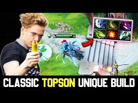 Classic Topson Unique Drow Ranger Build (feat MidOne) DOTA 2