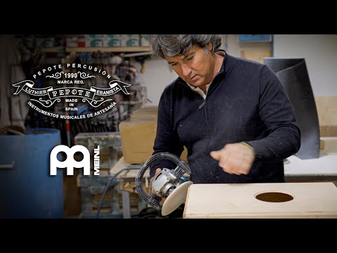 How the Best Cajons in The World Are Made - Meinl Artisan Line Crafted By Pepote