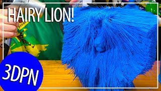 3D Printing the Worlds Largest Hairy Lion on the g
