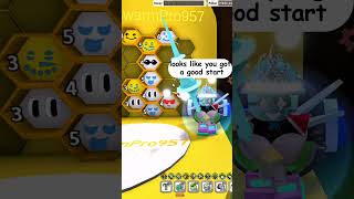 Level 4 Hive Switches to White😆#beeswarmsimulator