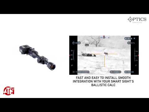 ATN Auxiliary Ballistic Laser 1000 Rangefinder