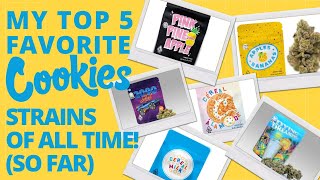 My top 5 COOKIES strains of all time! 2023