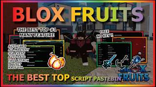 Download lagu BLOX FRUITS Script Pastebin 2026 AUTO FARM, FAST ATTACK, SEA EVENT, SPAWN FRUIT, DF MASTERY (NO KEY) mp3