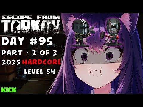 Escape from Tarkov: Level 54 PvP Solo - Kitty VTuber - Part 2 of 3 - Day 95 thumbnail