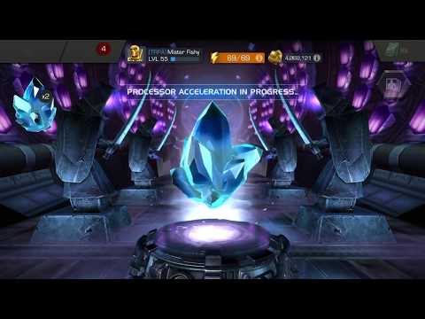 Marvel Contest of Champions : Greater Gifting Crystal Opening Part 2 .