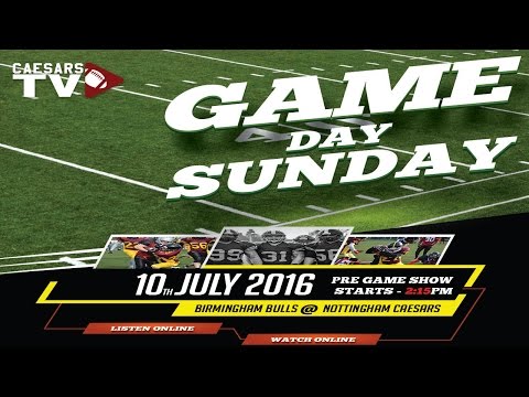 BAFANL MFC1 - Birmingham Bulls @ The Nottingham Caesars