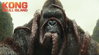 Kong Vs Giant Squid - Fight Scene Kong Skull Island