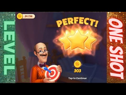 Homescapes One Shot Level