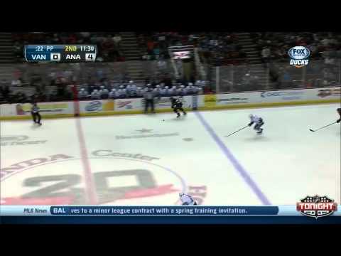 Vancouver Canucks - Anaheim Ducks (Jan 15 2014) Highlights