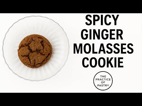 Ginger Molasses Cookies: Ingredient Function, Mixing Method, and Professional Baking Lecture