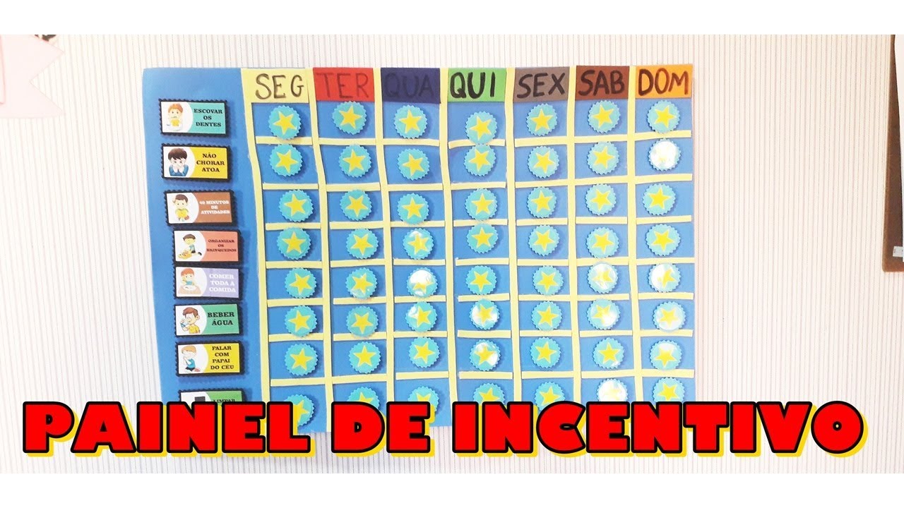 Painel de incentivo em E.V.A | Erik'artes