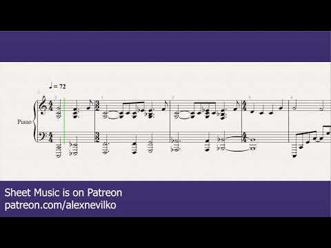 The Revealing of God's Sons - Sheet Music - Piano Cover