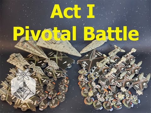 Star Wars Armada Rebellion in the Rim Campaign ION Radio Act 1 Pivotal Battle
