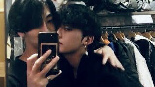 taehyung kiss jungkooks neck 🐯❤🐰