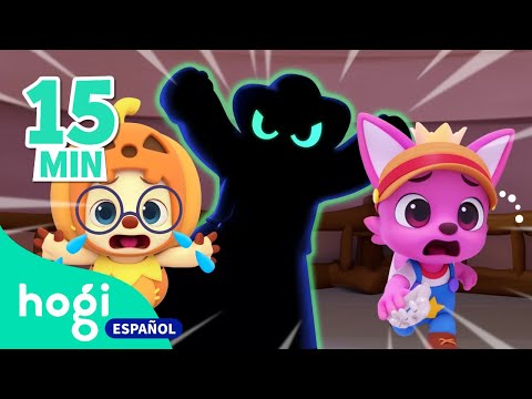[NUEVO🎃] Monstruos en la Oscuridad y Más Canciones de Halloween｜Canciones Infantiles｜Hogi en español