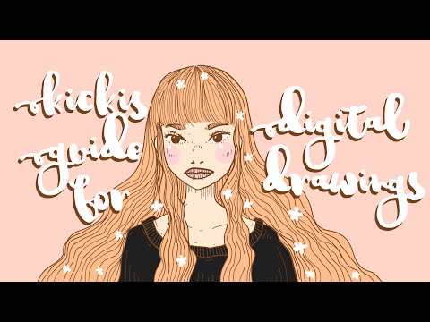 How I Create My Digital Drawings