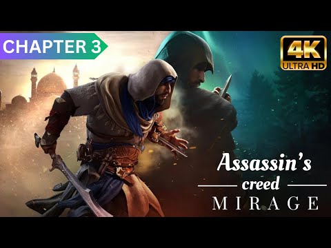 ASSASSIN'S CREED MIRAGE PS5 Walkthrough Gameplay Part 3 (No Commentary) 4K, 60FPS