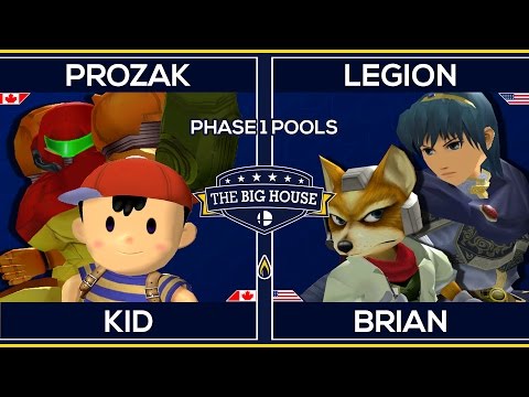 [TBH6] EMG | Prozak & Kid (Red) vs. Brian & Legion (Blue) Melee Doubles Phase 1 Pools
