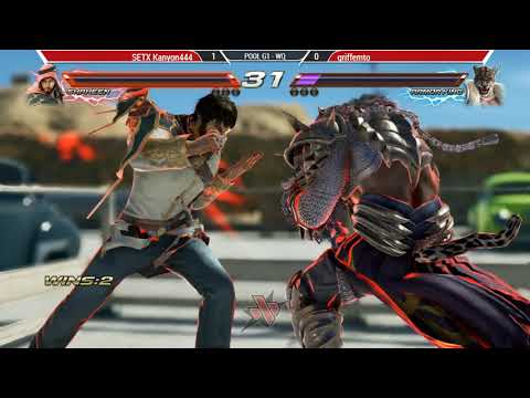 SETX Kanyon444 VS griffemto - Pool G1 WQ - Tekken 7 - Texas Showdown 2019