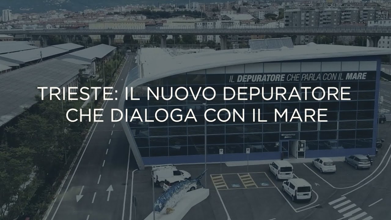 Trieste: il depuratore che dialoga con il mare