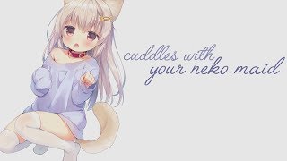 ASMR Cuddles With Your Neko Maid~ Binaural Soft Sl