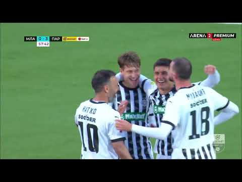 MOZZART BET SUPERLIGA SRBIJE (plej-of, 6. kolo): Mladost - Partizan 0:4 / 17.05.2025.