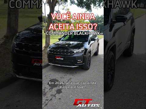 Você ainda aceita isso em 2026? Jeep Commander Blackhawk Flex 2027! #shorts