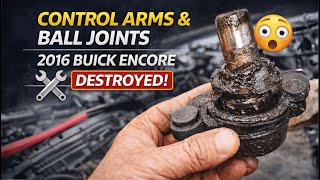2016 Buick Encore Lower Control Arm & Ball Joint Replacement | Destroyed Suspension!