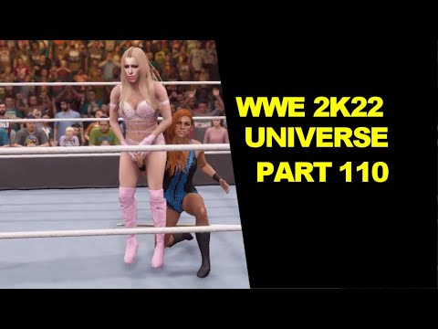 WWE 2K22 Universe - Becky Lynch Part 110