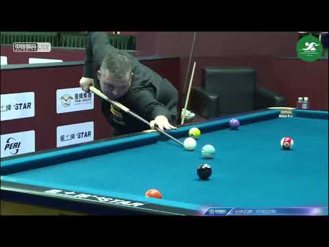 Chris Melling (GBR) VS Dang Jinhu (CHN) - Mens QF - 2018 Chinese Pool World Championship