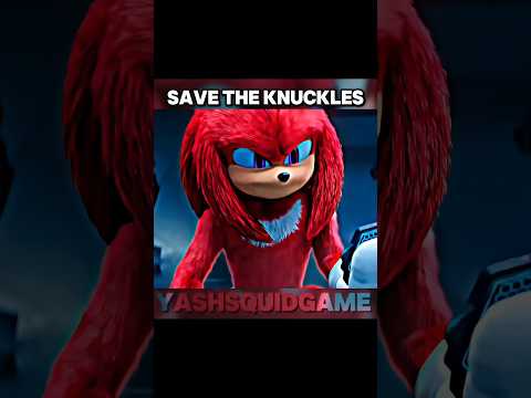 Knuckles hand power | sonic the hedgehog | sonic 3 #shorts #sonic