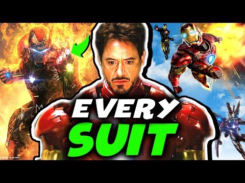 All IRON MAN Suits in the MCU: Mark 1 - 85 in Avengers Endgame (2008 - 2019)