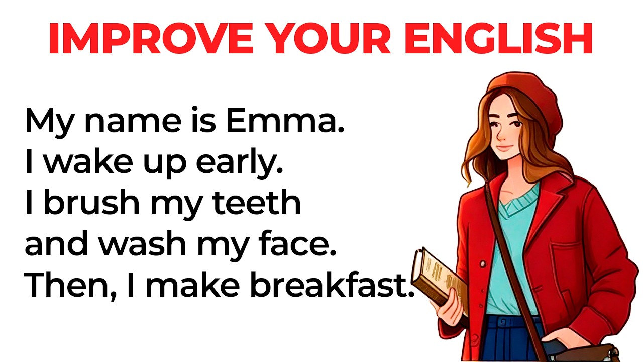 Daily Routine | Improve your English | Learn English Speaking | Level 2 | Listen and Practice