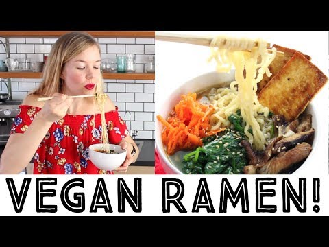 Vegan Ramen Noodle Soup!
