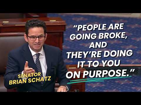 Schatz: Trump, Republicans Ripping Americans Off On Purpose