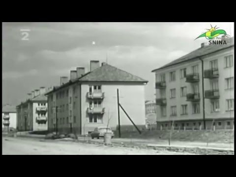 Budovanie a rozvoj mesta SNINA 1952-1962
