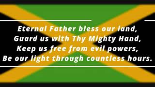 The National Anthem of Jamaica || Shortened Instrumental Version for Events With lyrics