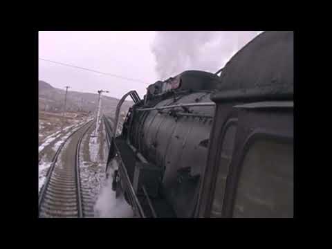 Steam in China 2003 Ji Tong Railway - Jing Peng Pass on the footplate
