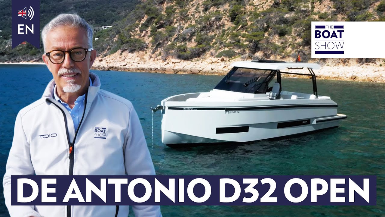 [ENG] DE ANTONIO D32 Open - Motor Boat Review