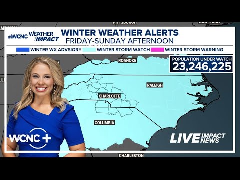 Growing confidence that Charlotte will see snow this weekend! Majestic Storm update 1/29/26